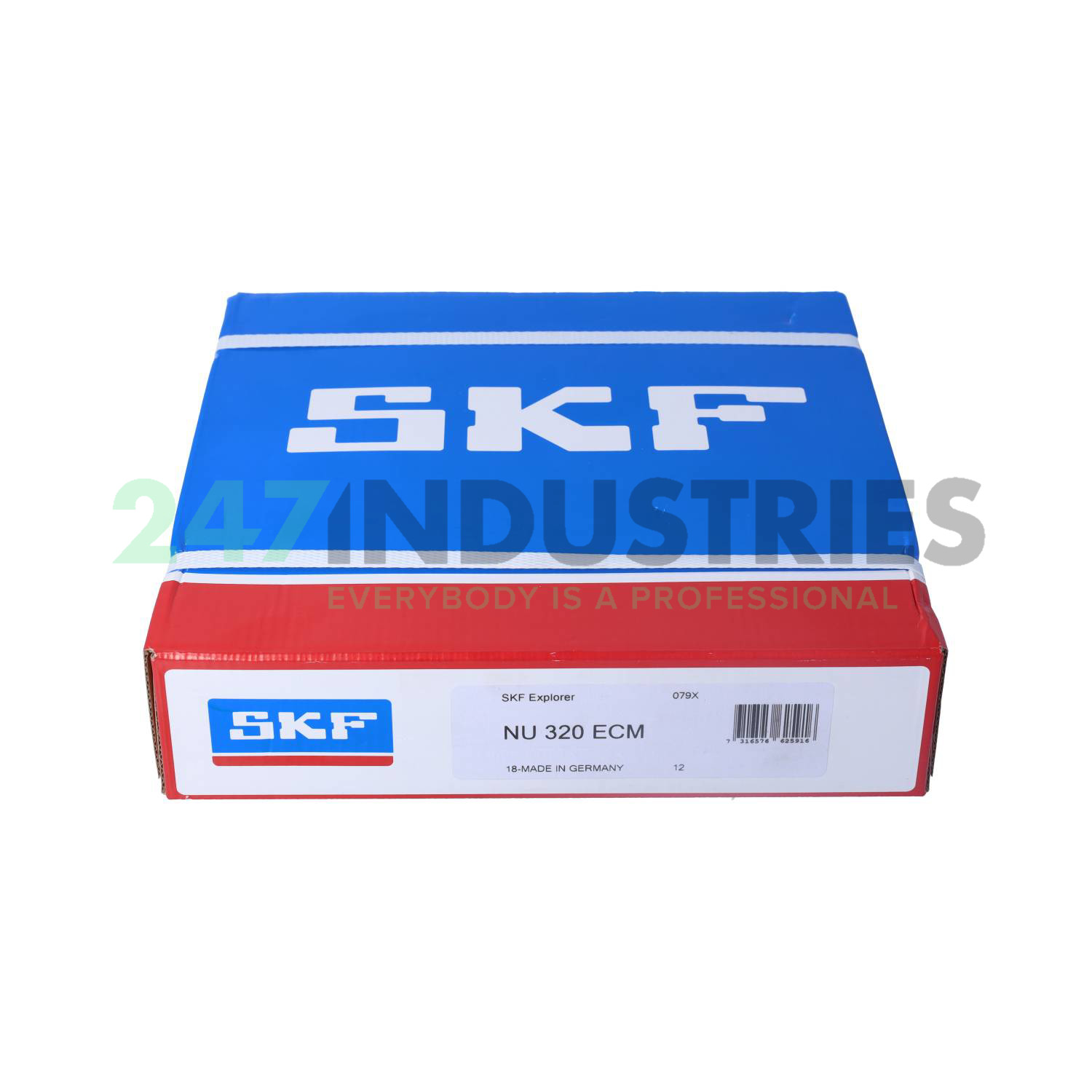 NU320ECM SKF 100 x 215 x 47 mm CYL. ROLL. SINGLE ROW