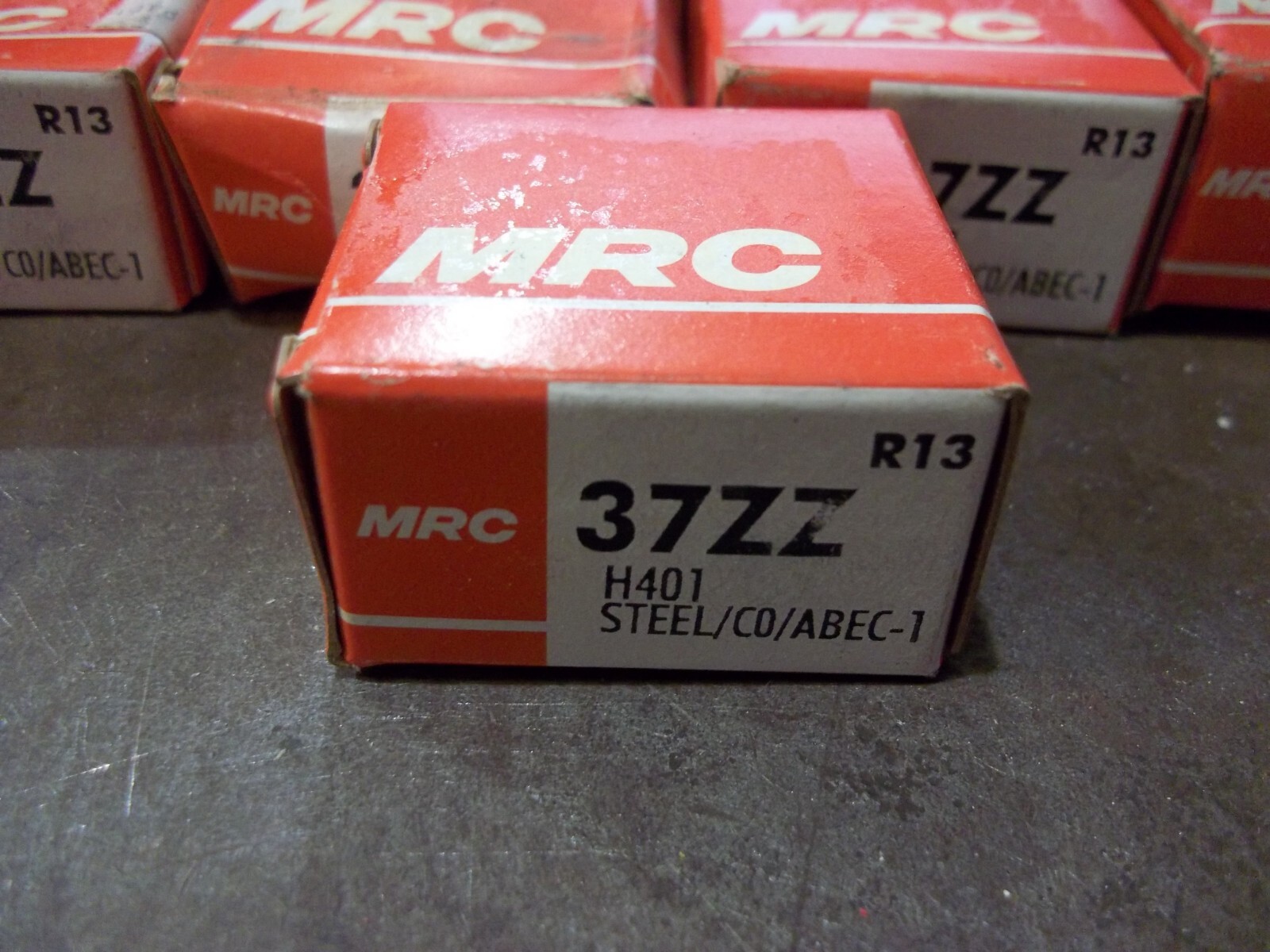 LOT OF 8 MRC 37ZZ BALL BEARINGS (278-3)