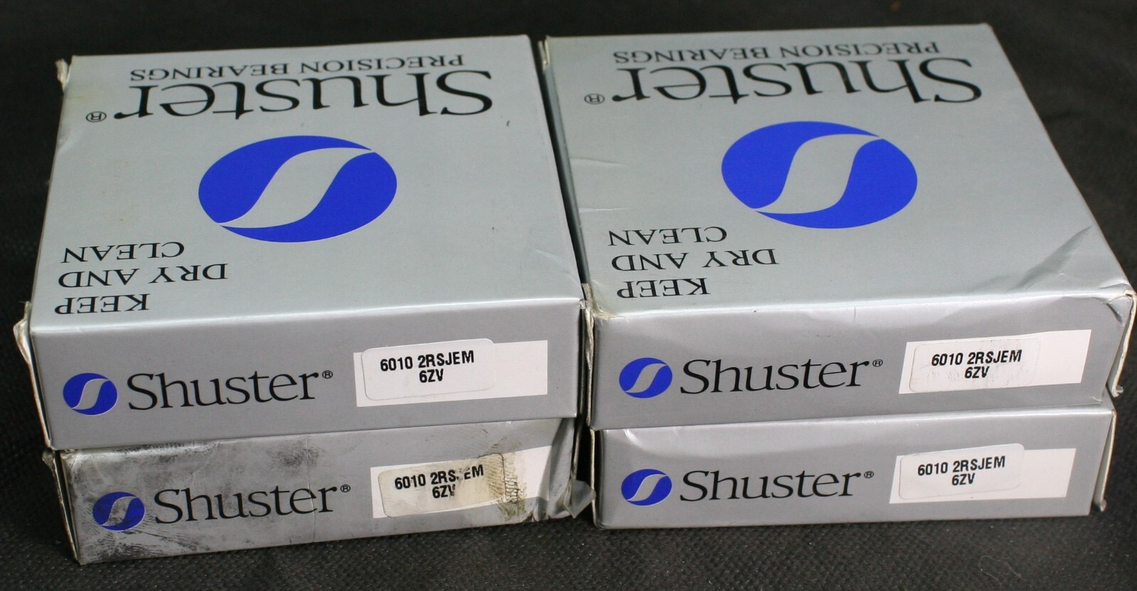 One (1) Shuster 6010 2RSJEM 6ZV Deep Groove Bearing 50MM Bore China NEW