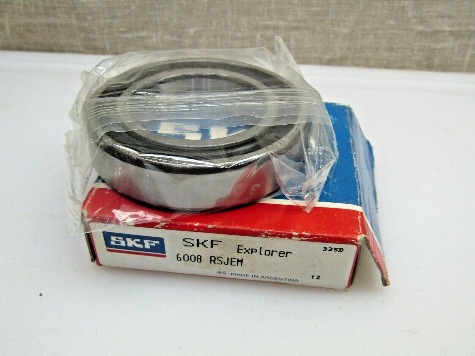 SKF 6008-RS JEM 40mm X 68mm X 15 mm Bearing Sealed on One Side