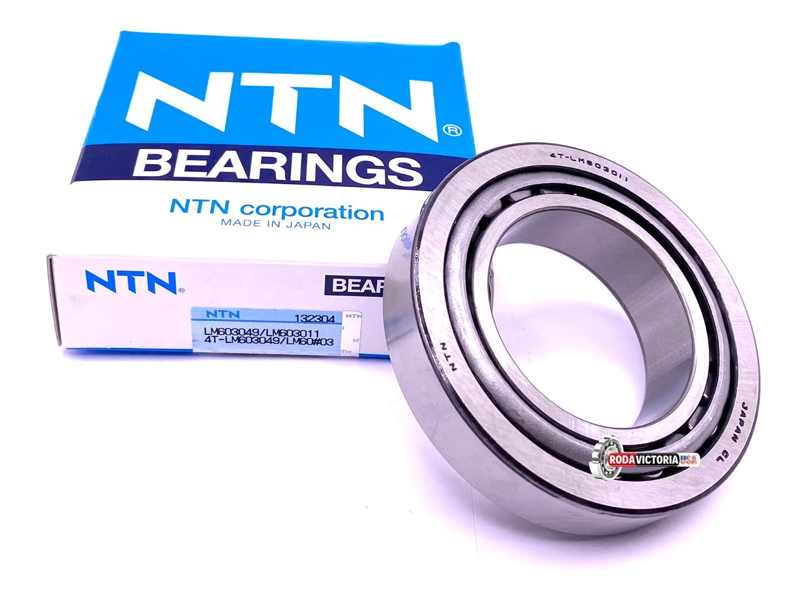 NTN Japan LM603049 / LM603011 Tapered Roller Bearing 45.242×77.788×19.84 mm