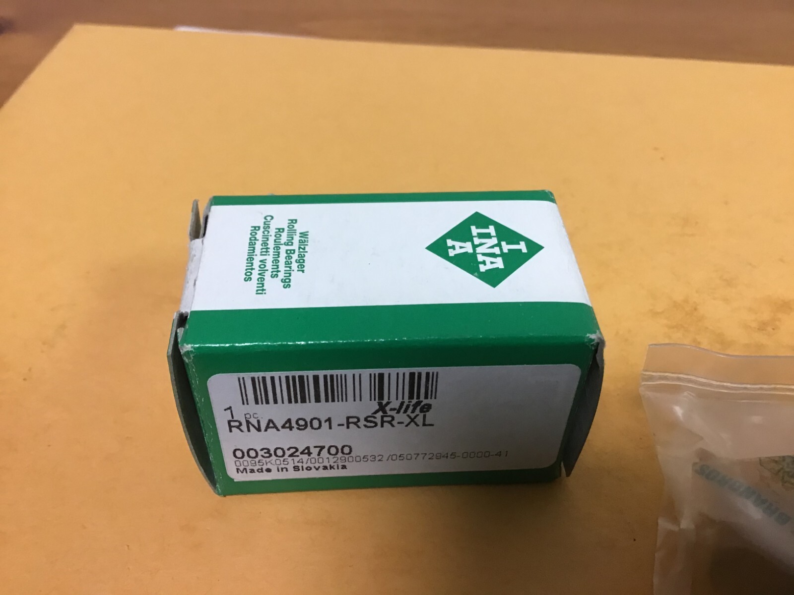 New INA RNA4901-RSR-XL Needle Bearing, 16mm ID, 24mm OD, 13mm Width