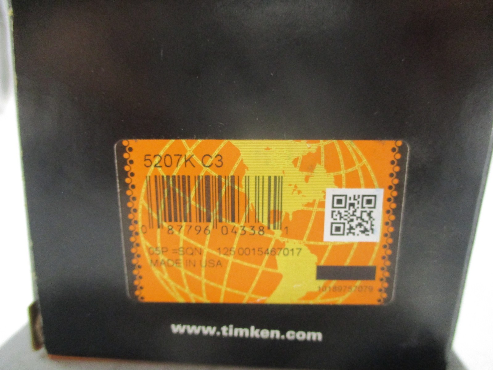 NEW TIMKEN FAFNIR 5207K/C3 DOUBLE ROW BALL BEARING MADE IN USA