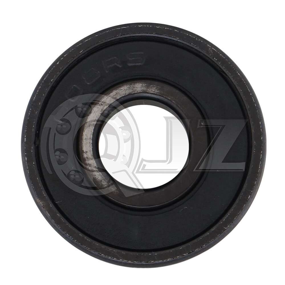 [10-Pack] 608-2RS ABEC3 -Black Miniature Ball Bearing [8mm ID x 22mm OD x 7mm W]