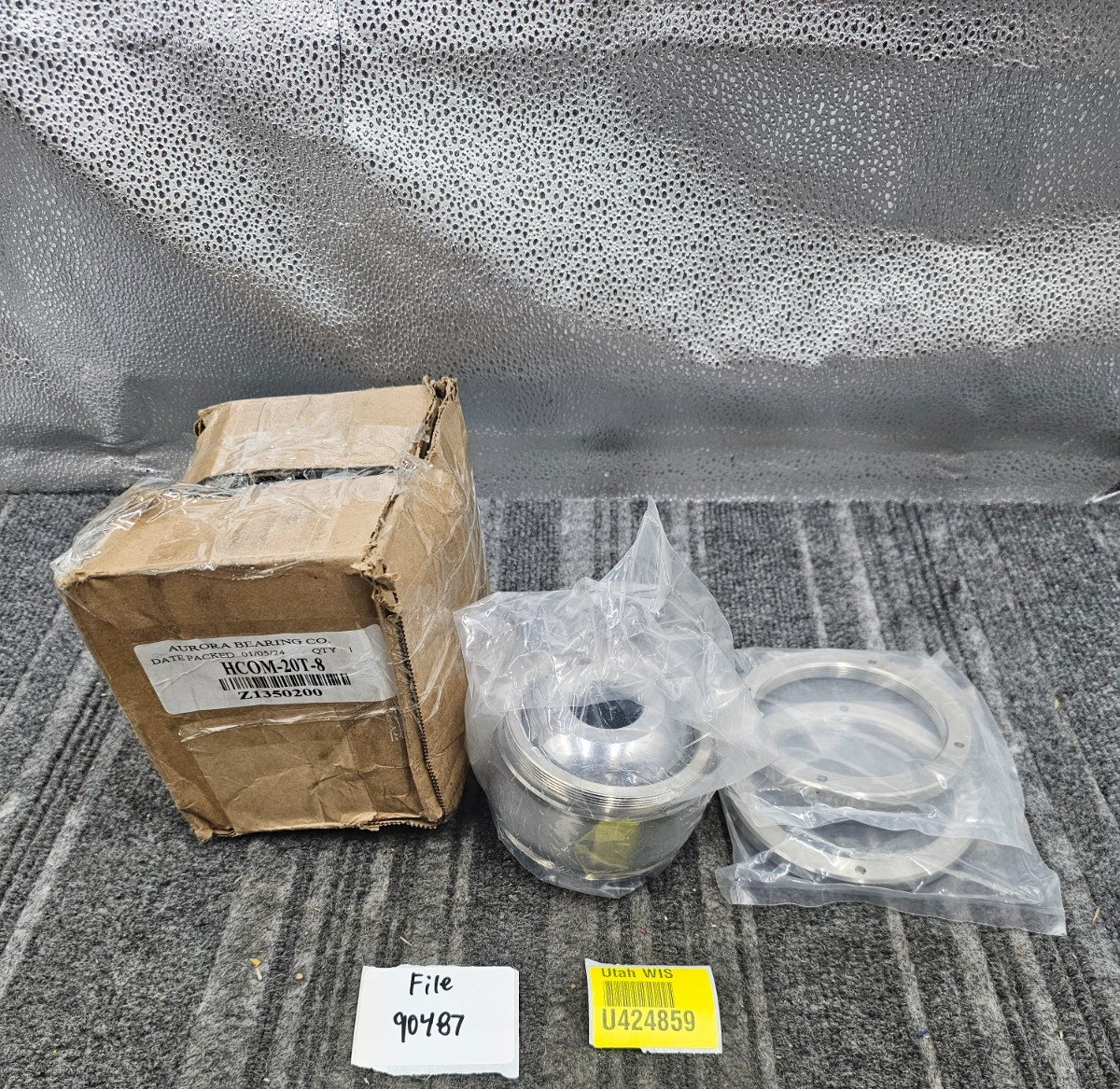 Aurora Bearing Co. HCOM-20T-8 Spherical Bearing Heavy Duty Silver Z1350200