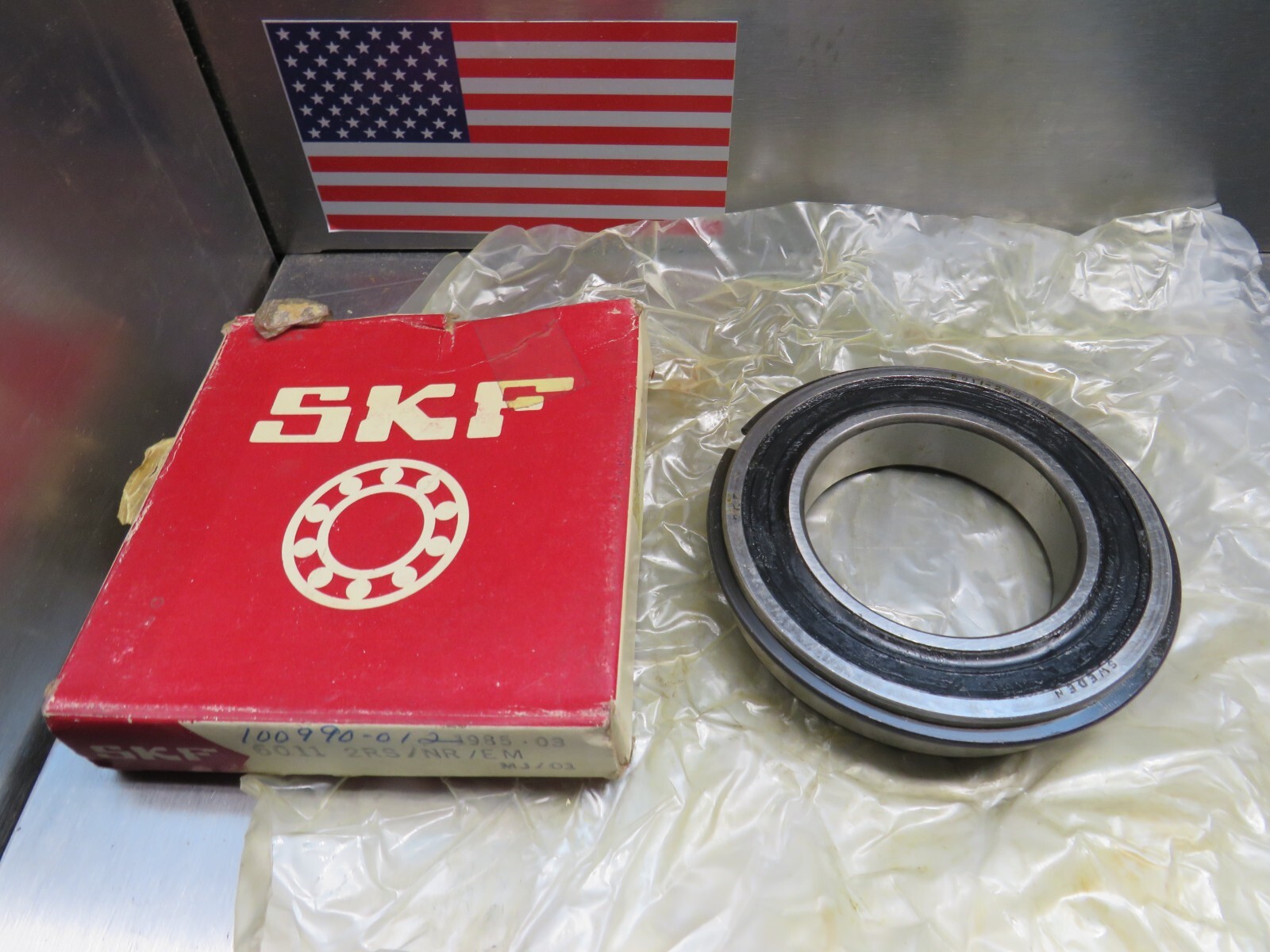SKF 6011-2RS1N/C3 Bearing