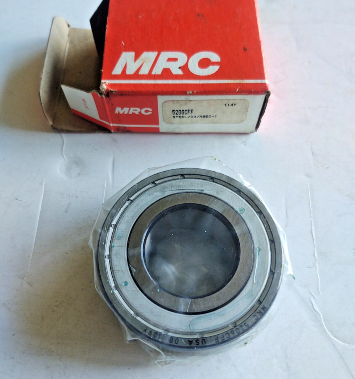 NEW MRC 5206CFF Double Row Ball Bearing (Shielded Both Sides)