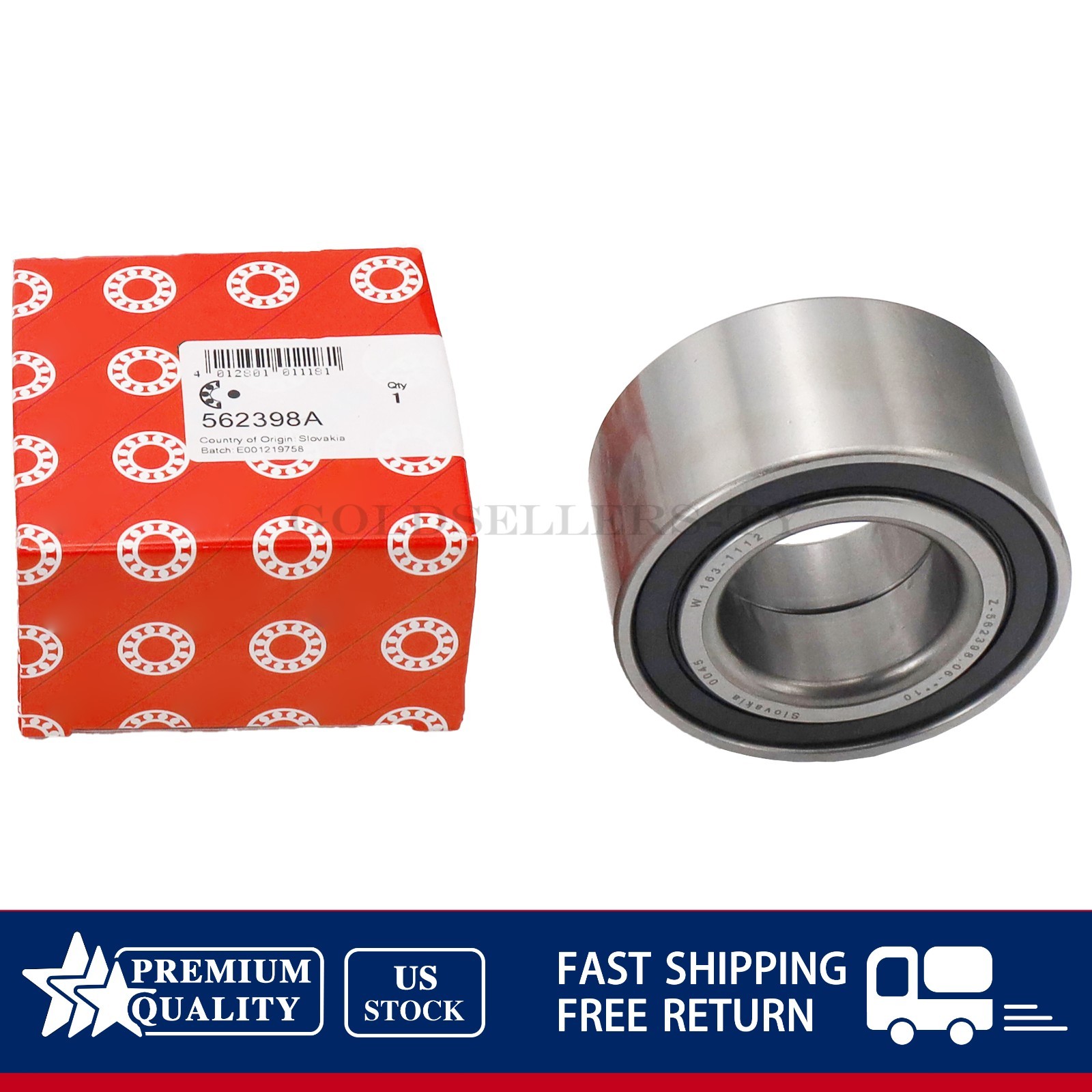 For FAG 562398A Wheel Bearing Fits For Renault Logan F-113175 DAC3772 37x72x37mm