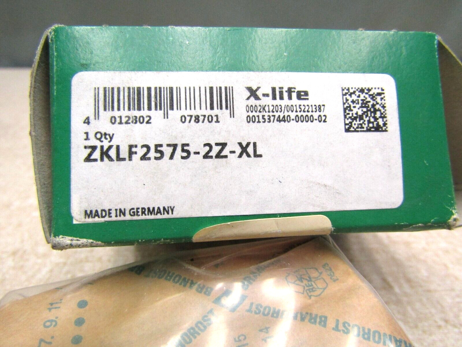 INA ZKLF2257-2Z Axial Angular Contact Bearing 25mm x 75mm X28mm Made in Germany
