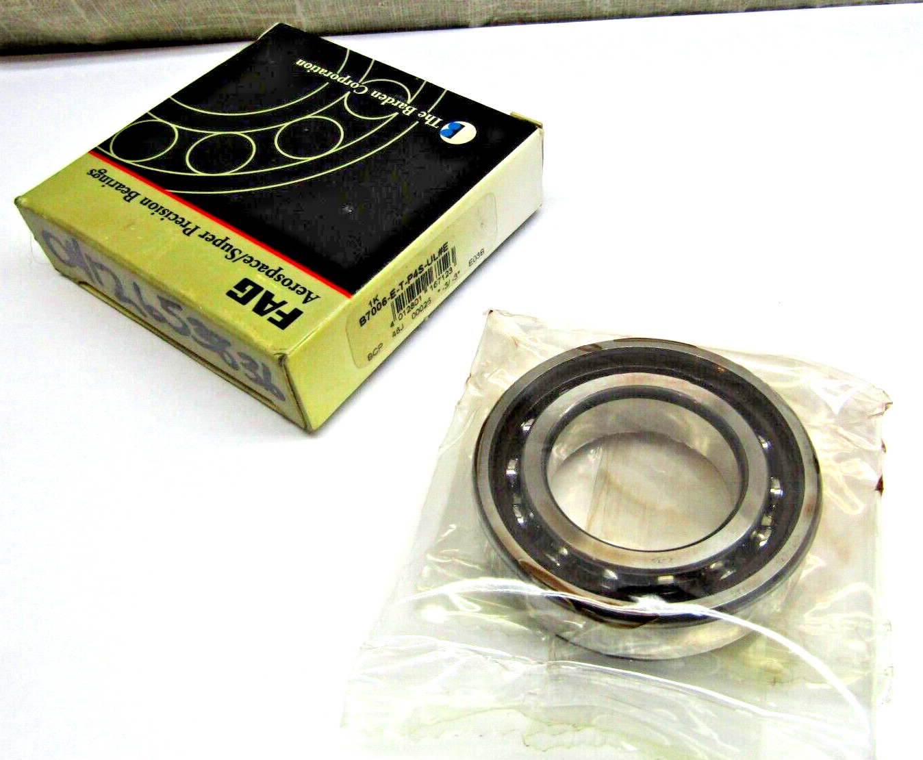 FAG Barden B7006-E-T-P4S Precision Angular Contact Bearing 30mm X 55mm X 13mm