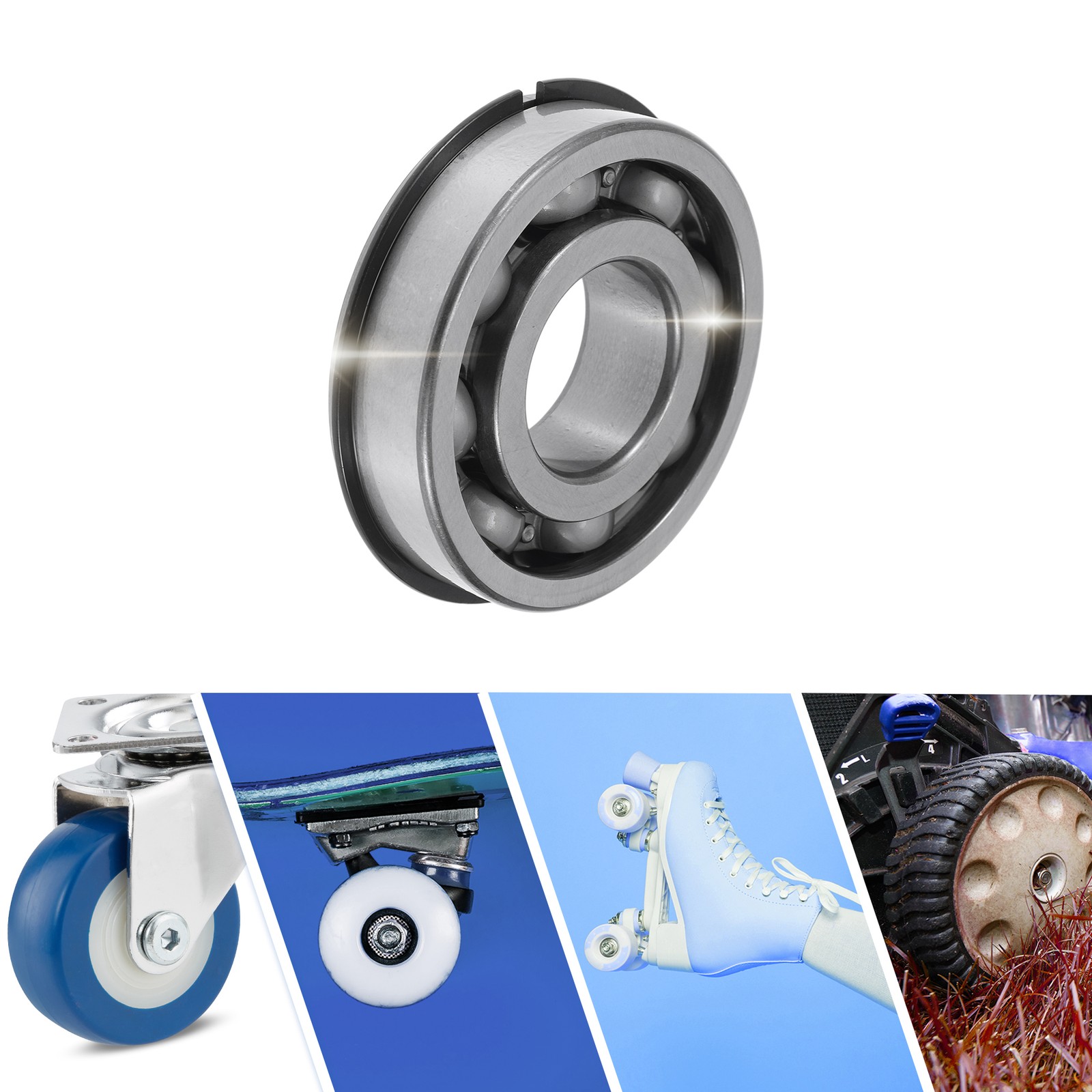 63/32NR Deep Groove Ball Bearings P0 32x75x20mm 1 Pc Scooter Skateboard Wheel