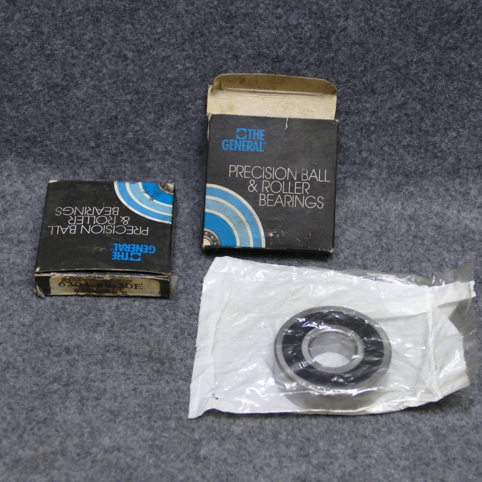 (2) The General 6304-88-30E Ball Bearing 3/4″ Bore New In Box