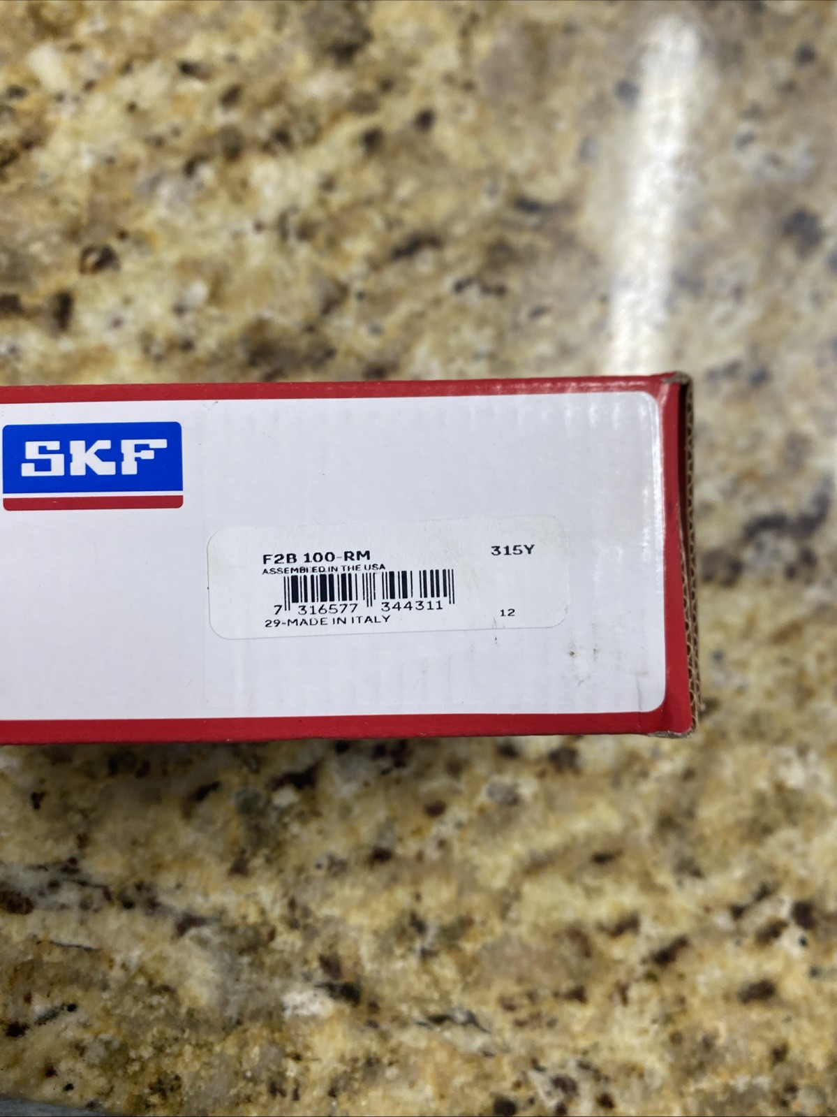 SKF F2B 100-RM Oval Flanged Ball Bearing Unit Mounted