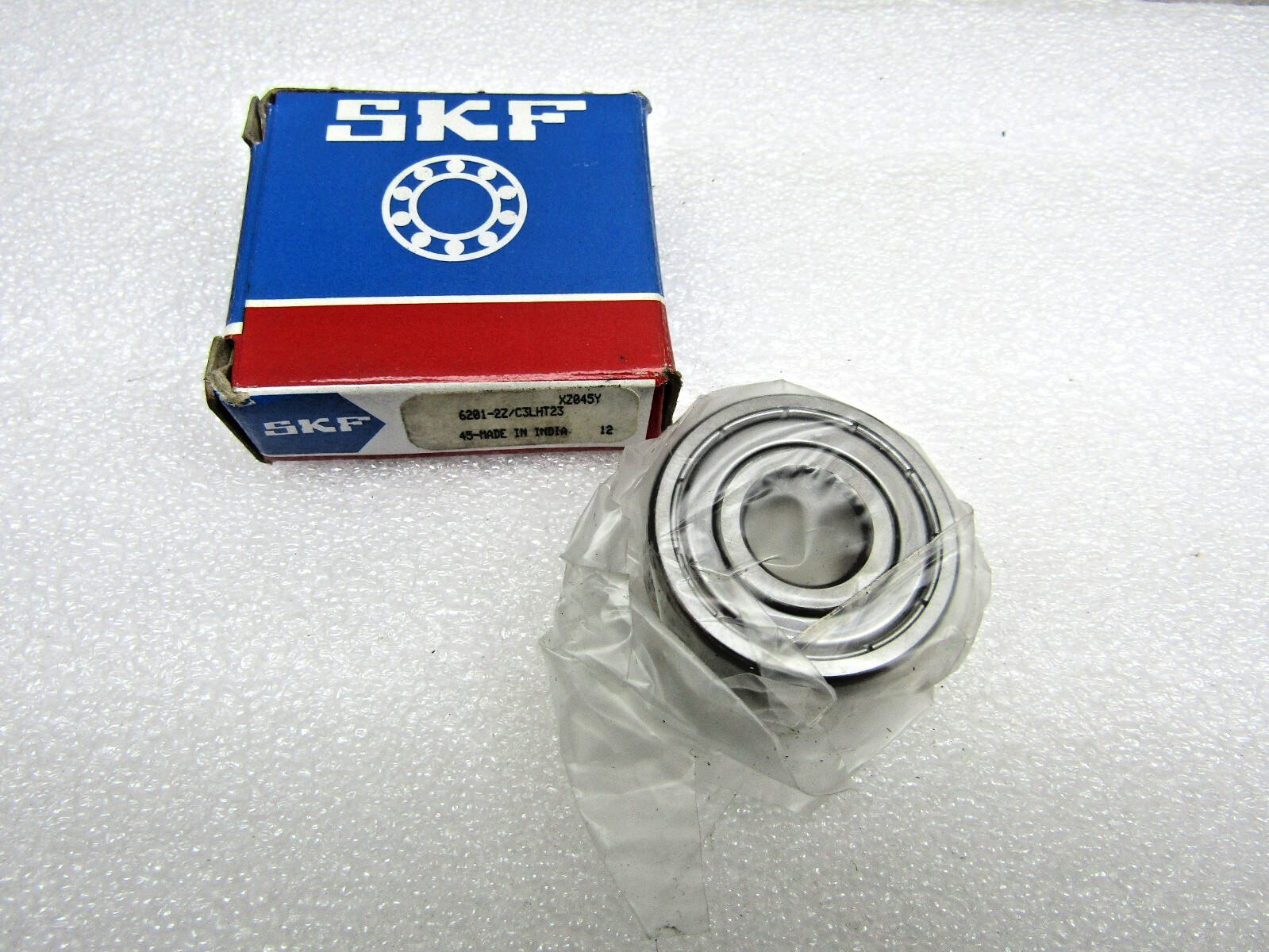 SKF 6201-2Z C3 LHT23 High Temp Grease 12mmX 32mmX 10mm Shielded Bearing