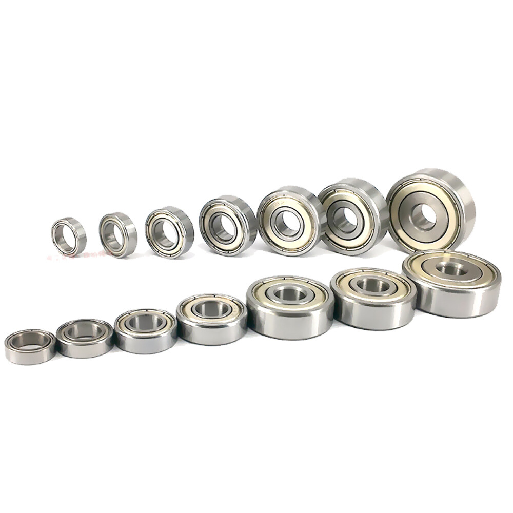 603~6800zz Bore 2 to 40mm Miniature Deep Groove Ball Bearings Shielded Bearings