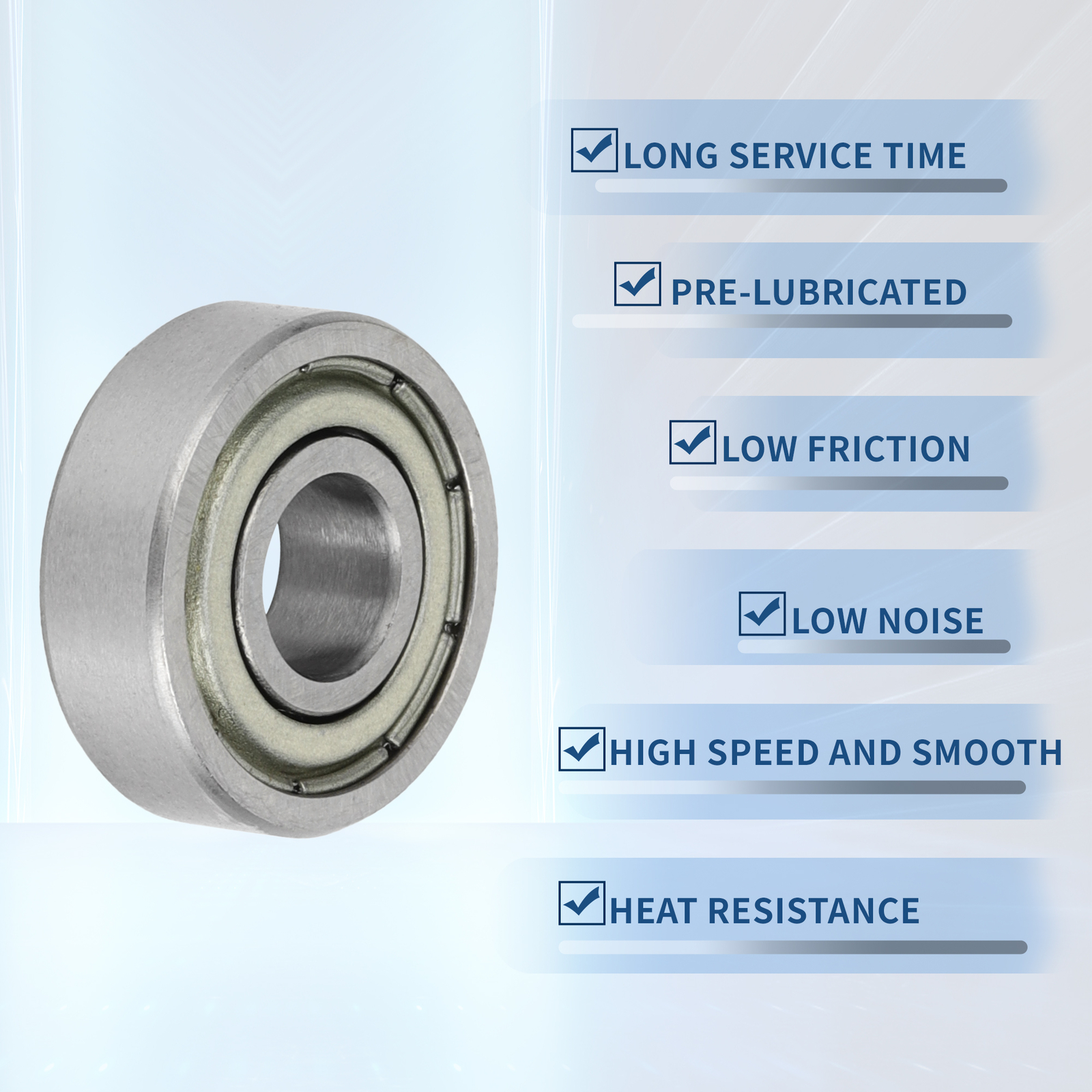 R1660zz Deep Groove Ball Bearings 6x16x5mm 1 Pc Scooter Skateboard Wheel