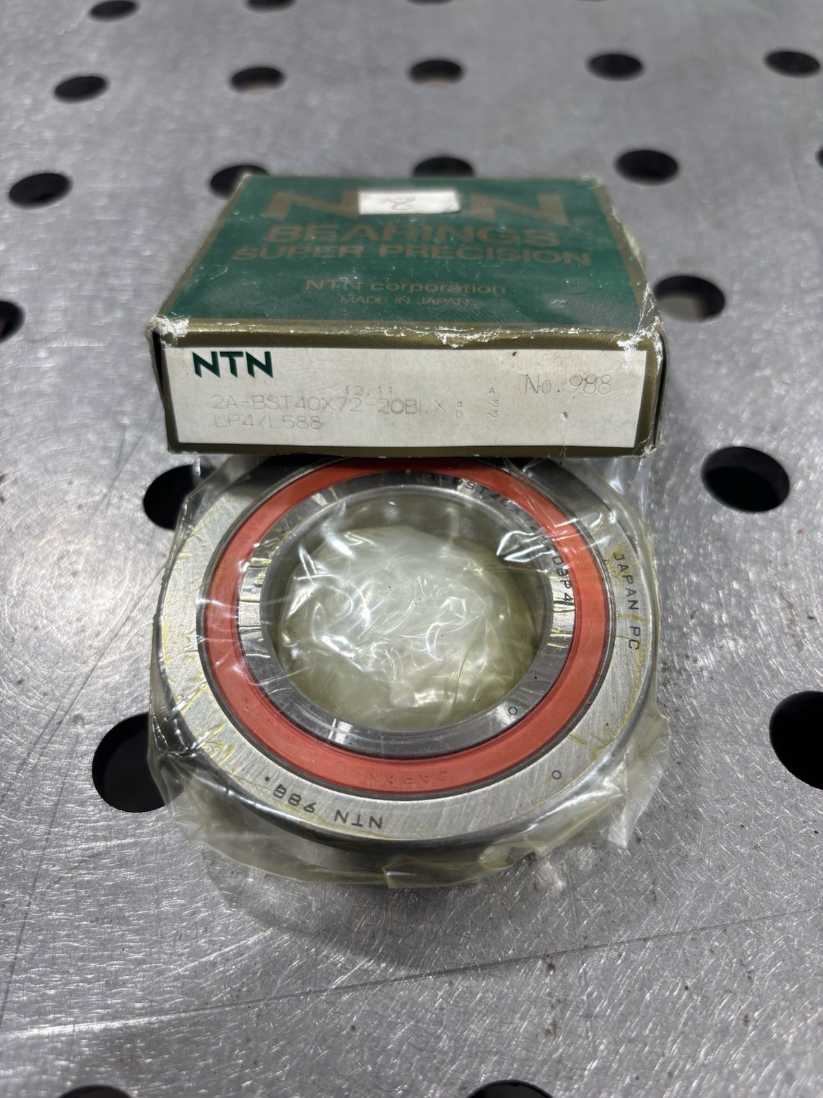 NTN Angular Contact Ball Bearing Steel 40x72x20mm 2A-BST40X72-20BLXLP4/L588