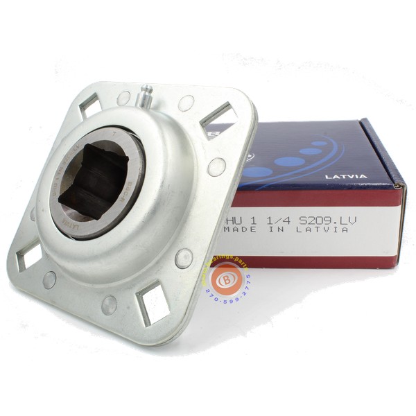 DHU1-1/4S-209, FD209RK Disc Harrow Bearing 1-1/4" Square Bore – BBC