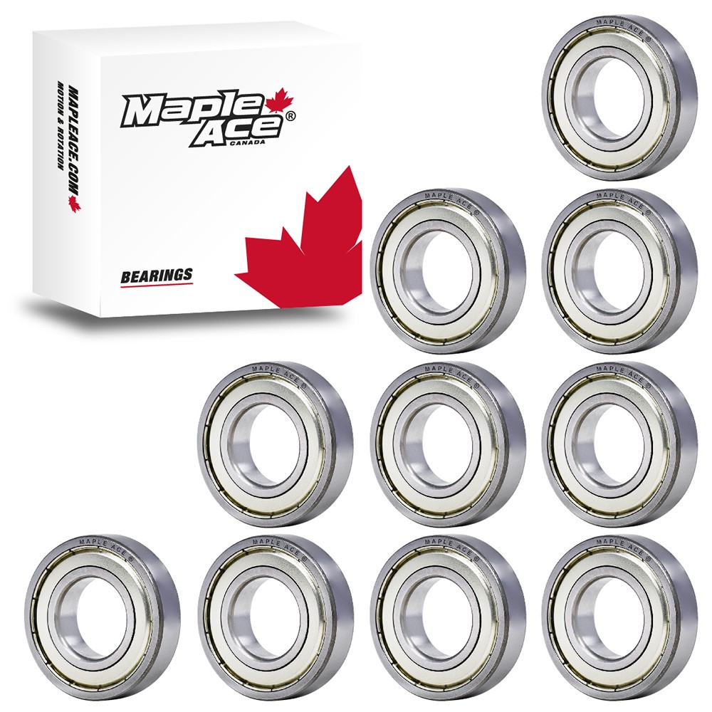 6201-ZZ Ball Bearing 12x32x10mm 6201 ZZ Metal Shielded (Qty 10)