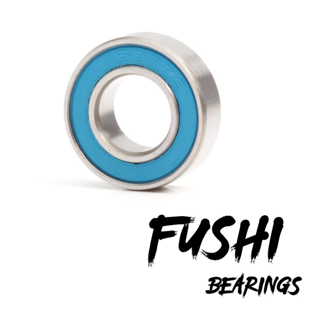 6882RS Ball Bearing 8x16x5mm,ABEC3 8x16x5 Blue Rubber Sealed Ball Bearings Pi…