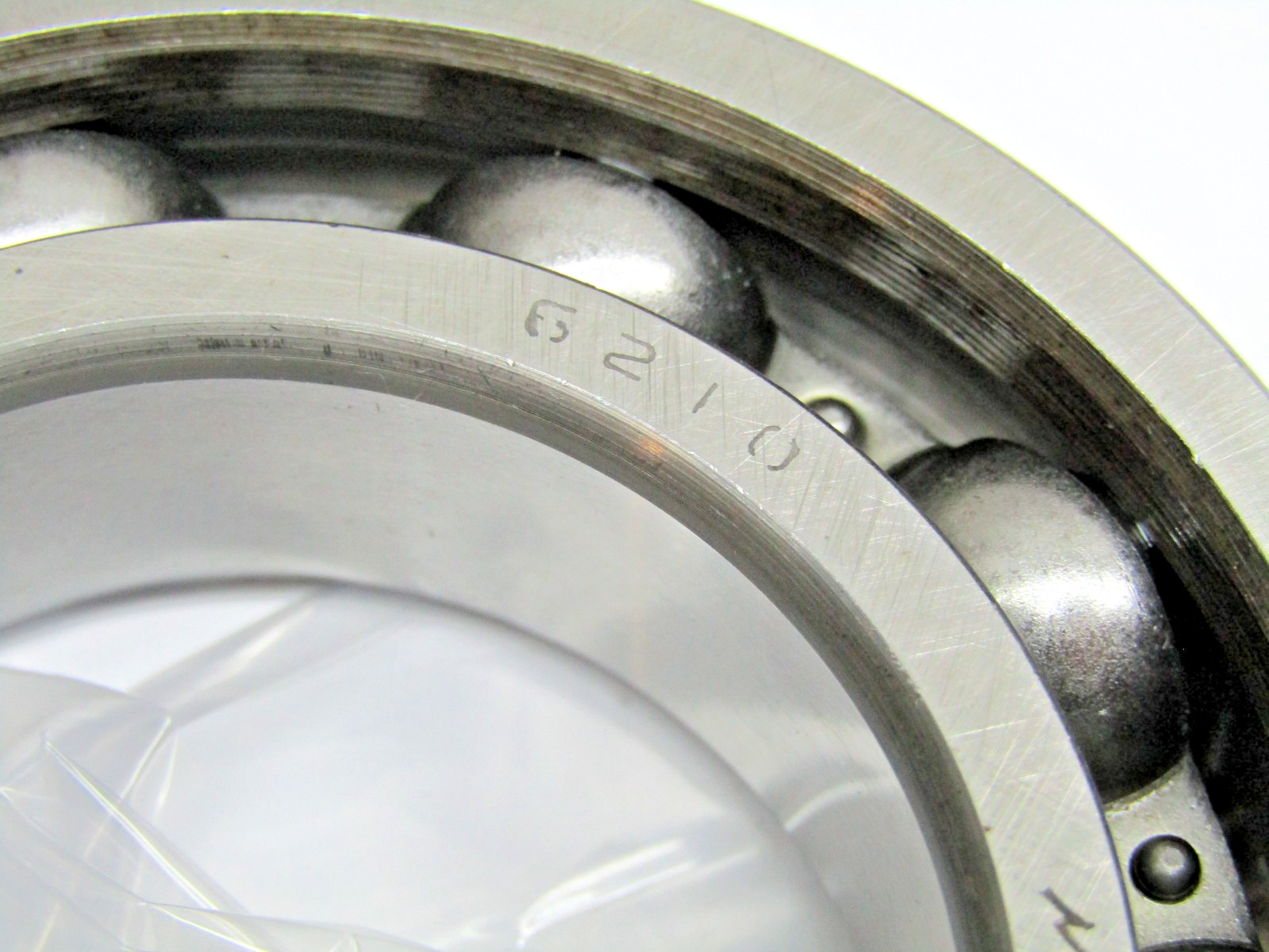 VBF 6210NR 50mm X 90mm X 20mm Open Bearing W/ Snap Ring Groove NO SNAP RING