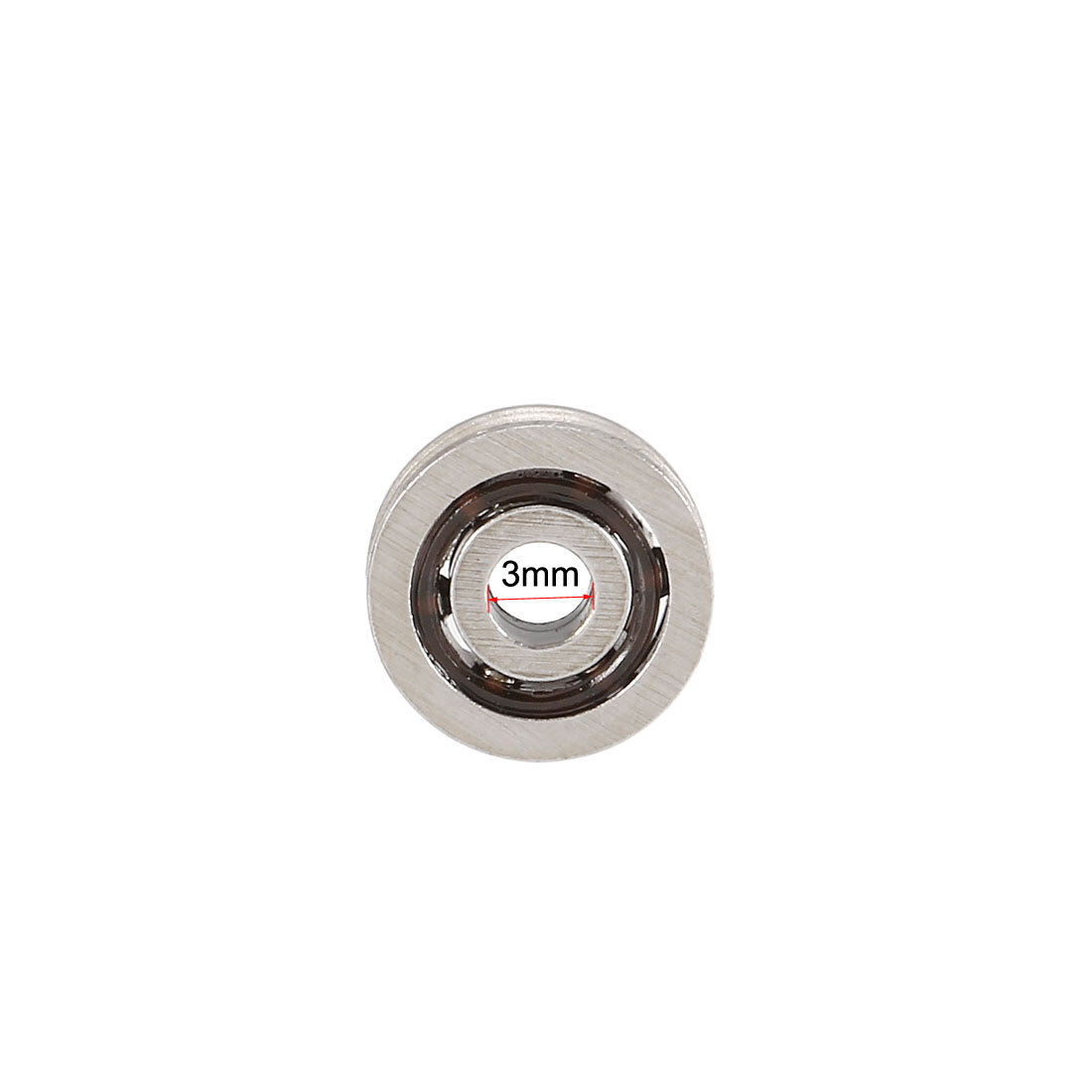 10pcs V623 V-Groove Guide Pulley Rail Ball Bearings Carbon Steel Miniature