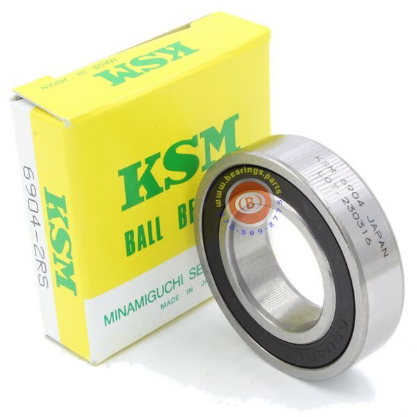 6904-2RS Ball Bearing 20x37x9 Sealed – KSM Japan