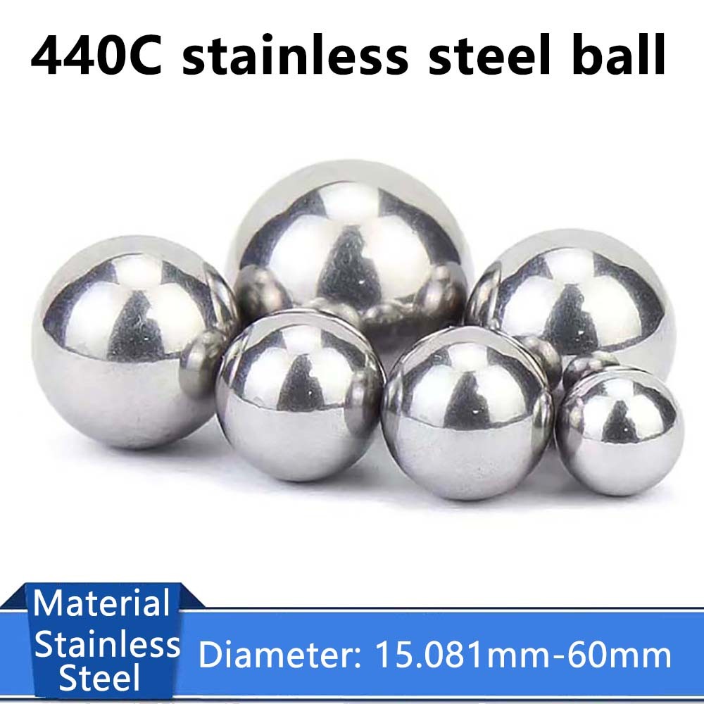 440C Stainless Steel Ball G5 Precision Bearing Balls Dia 15.081mm 15.875mm-60mm