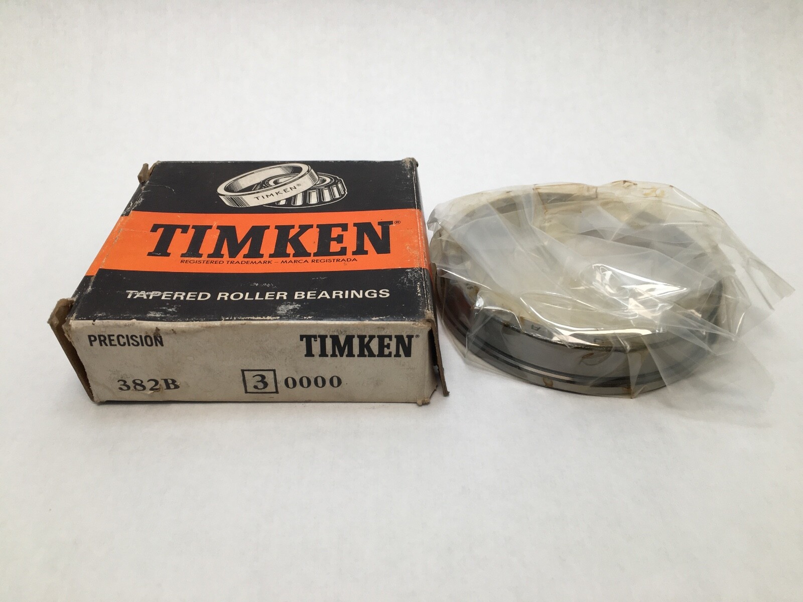 Timken 382B-3 Flange Taper Roller Bearing Cup / Race 3-7/8″ OD 382-B 3 382B3 USA