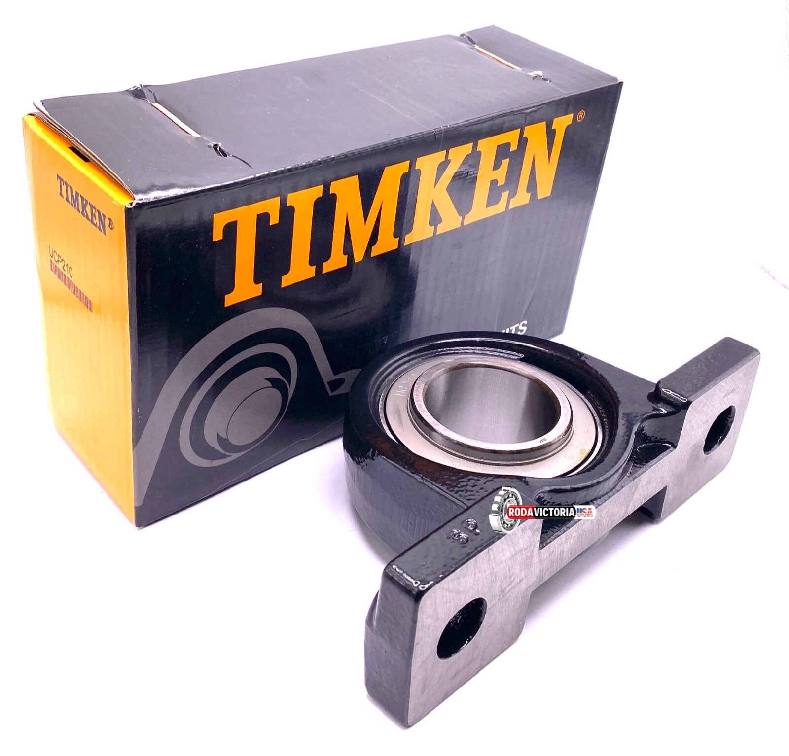 TIMKEN UCP210 Housing and Bearing Assembly UC210+YAR210-2F 50 mm OD