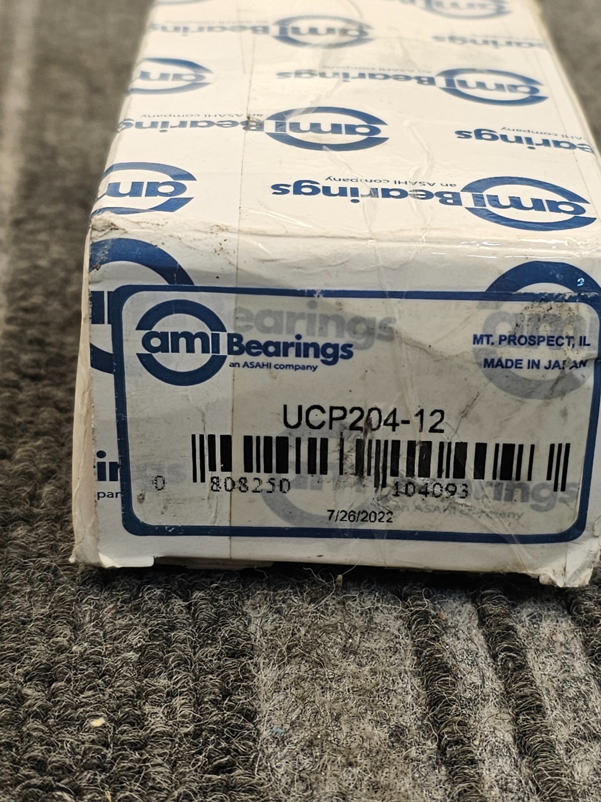 AMI Bearings UCP204-12: 2-Bolt Pillow Block Ball Bearing Unit – 3/4-inch Bore