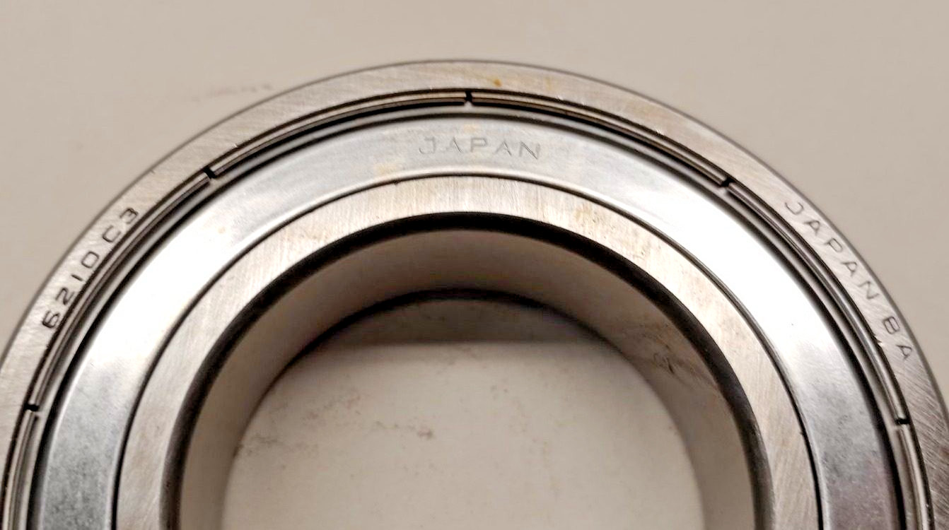 NTN 6210ZZC3 Ball Bearing Double Shielded 50x90x20mm 6210ZZ-C3/6210-2Z-C3