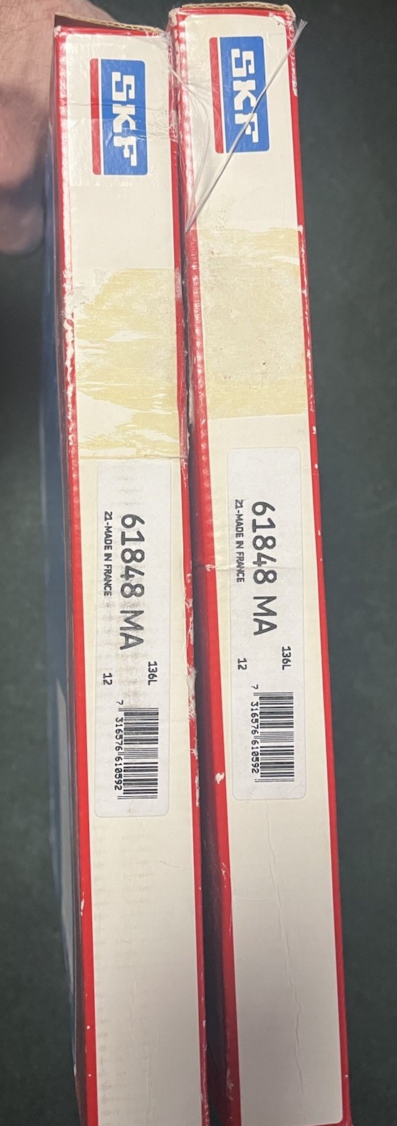 SKF 61848-MA Deep Groove Ball Bearing