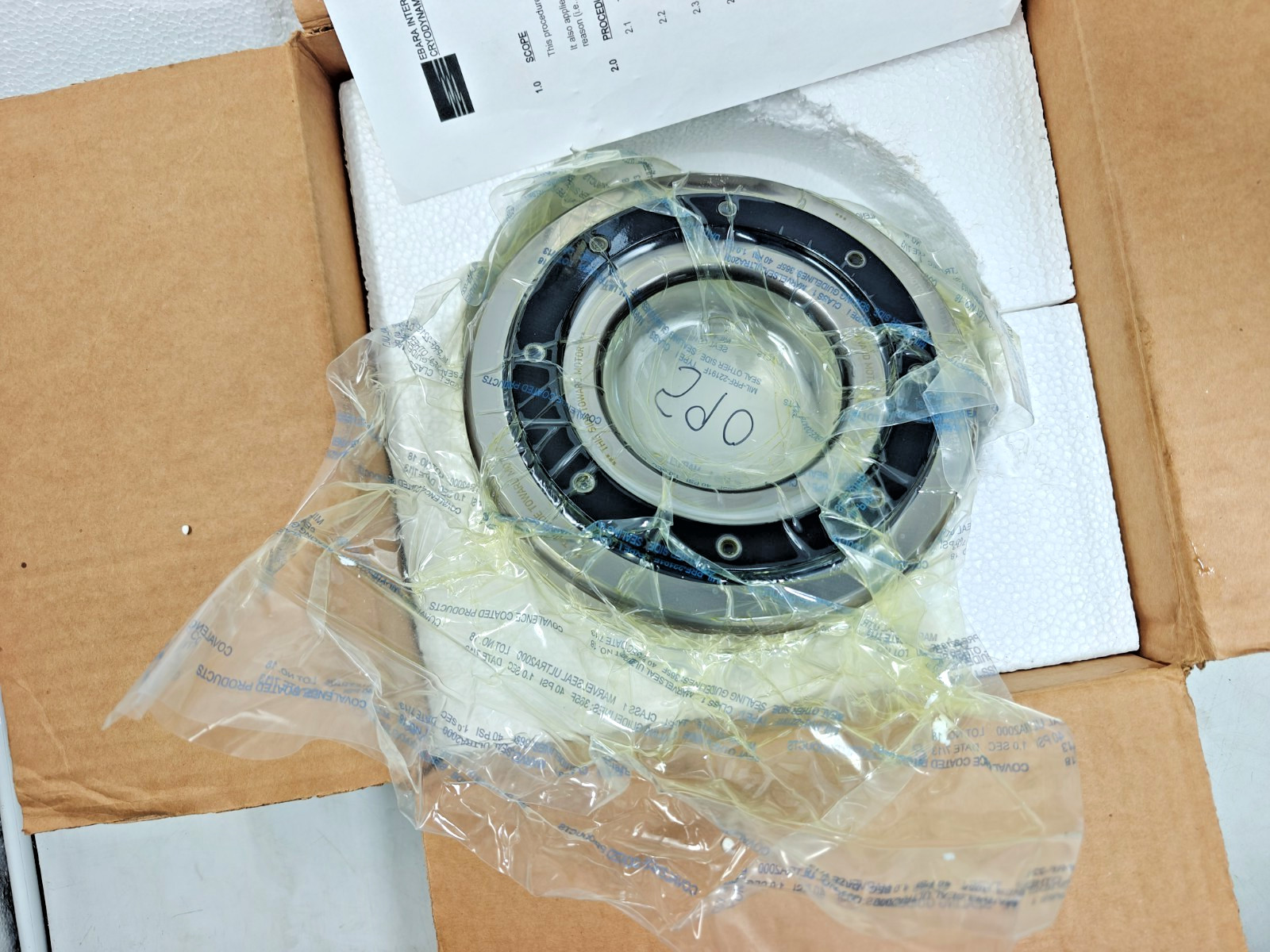MRC P320S1ST CRYODYNAMICS Ball Bearing MRC SN H 10590 PN: 6900220 D 6320 Bearing