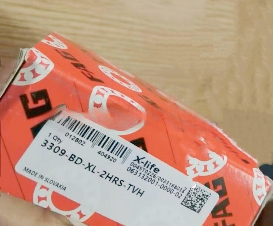 1PCS New FAG 3309-BD-XL-2HRS/TVH Double Row Angular Contact Ball Bearing
