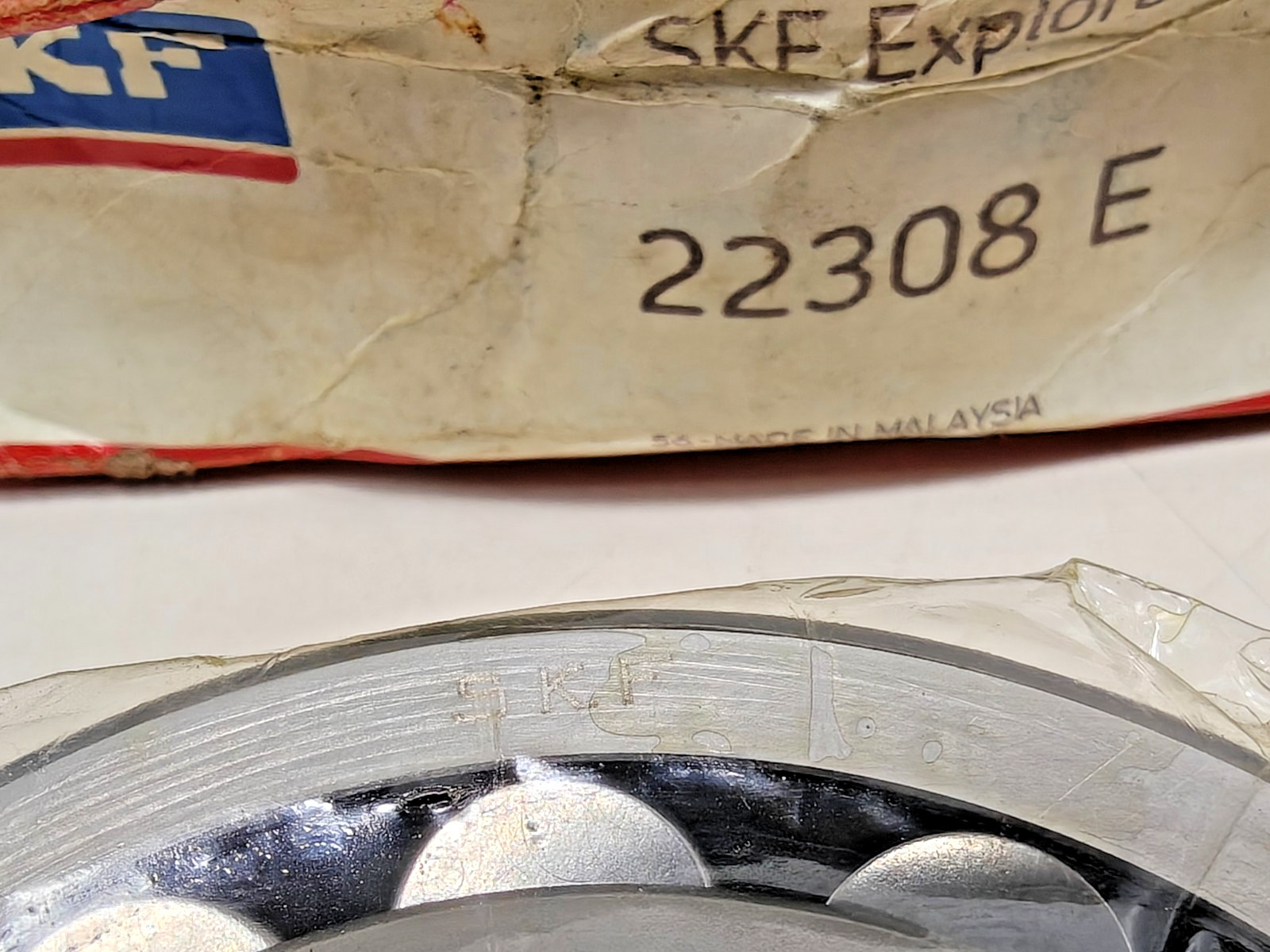 22308E SKF Explorer Spherical Roller Bearing SKF 22308-E 40x90x33 mm