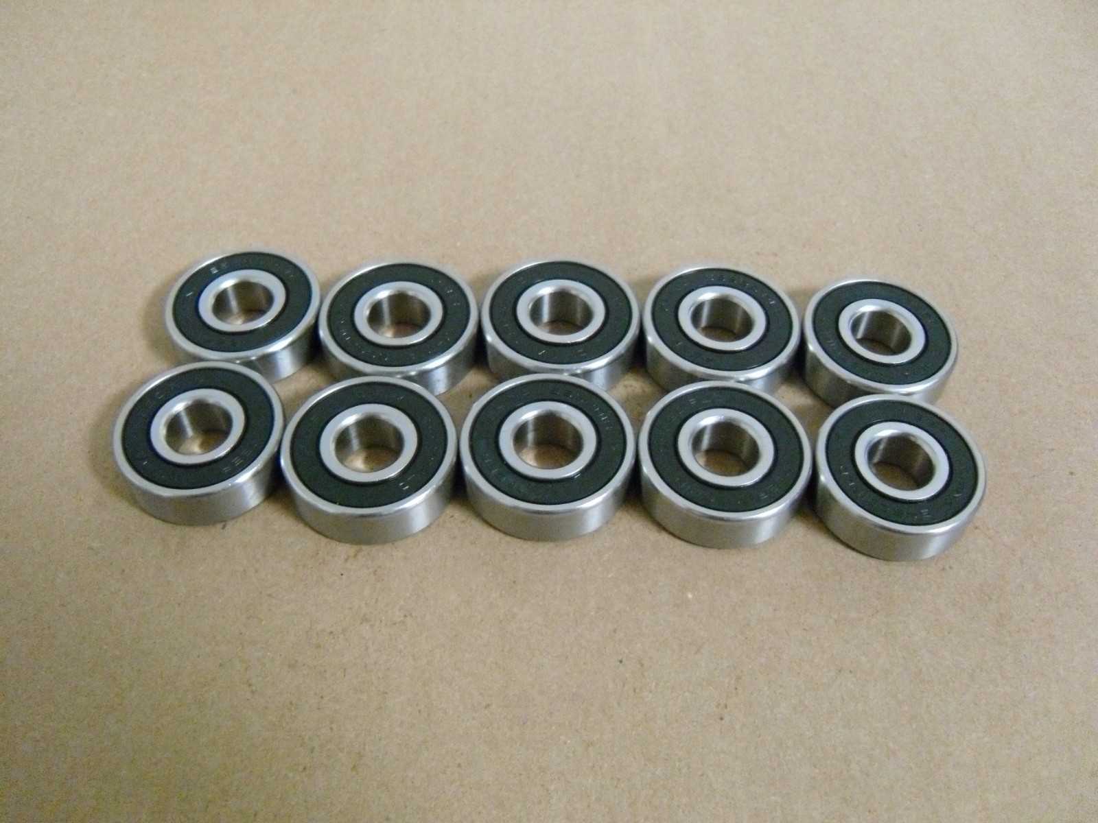 (Qty 10) S6201-2RS 12X32X10 STAINLESS STEEL BALL BEARING