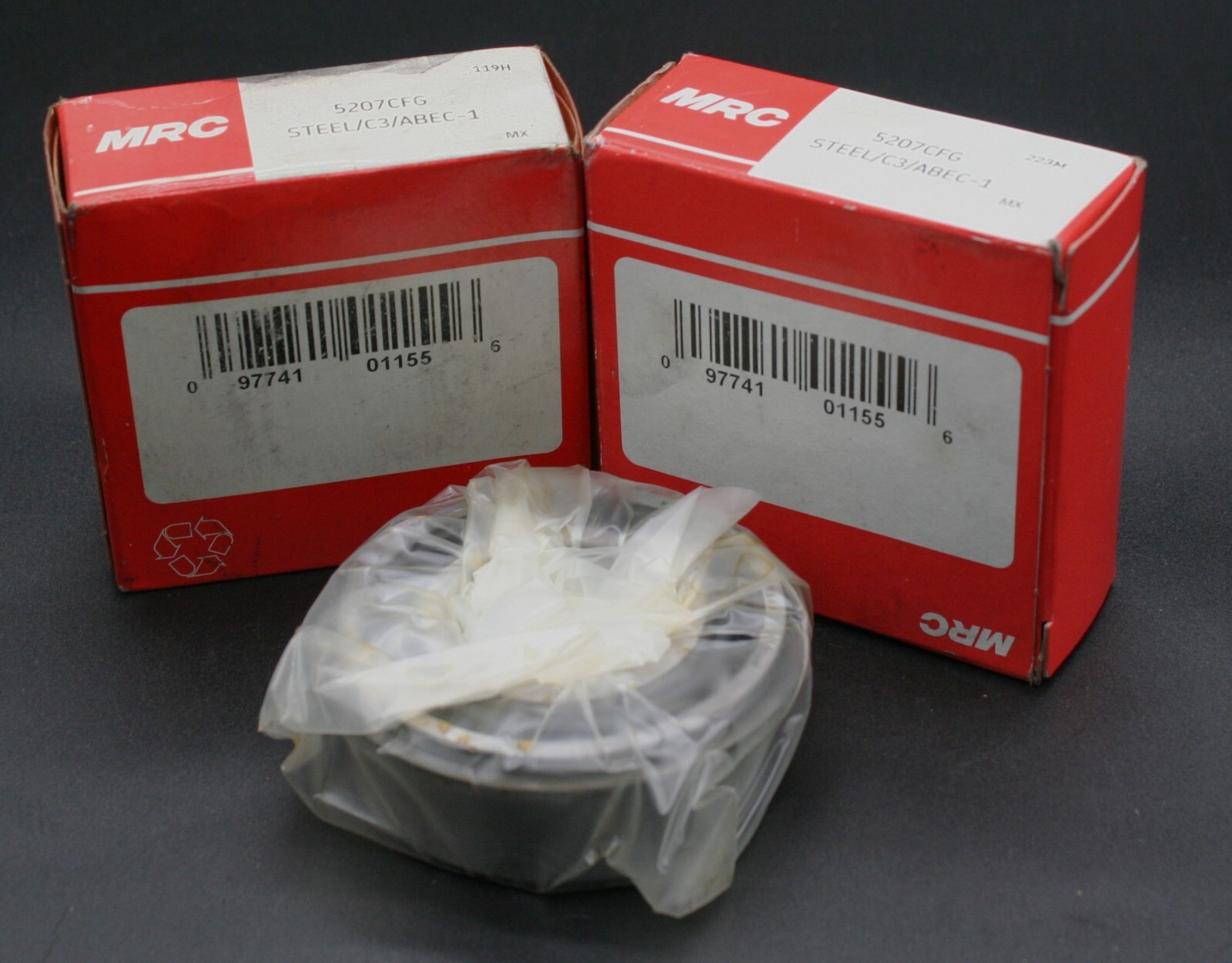One (1) MRC 5207 CFG Angular Contact Bearings ONE SHIELD ONLY 35MM ID USA NEW