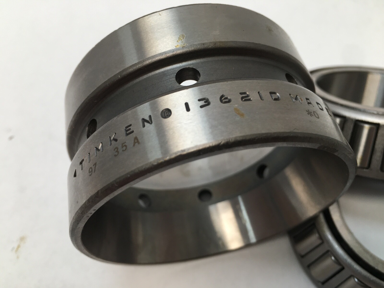 Timken 13687-90017 Double Taper Bearing Cone & Cup 1-1/2″ ID 2-23/32″ OD USA