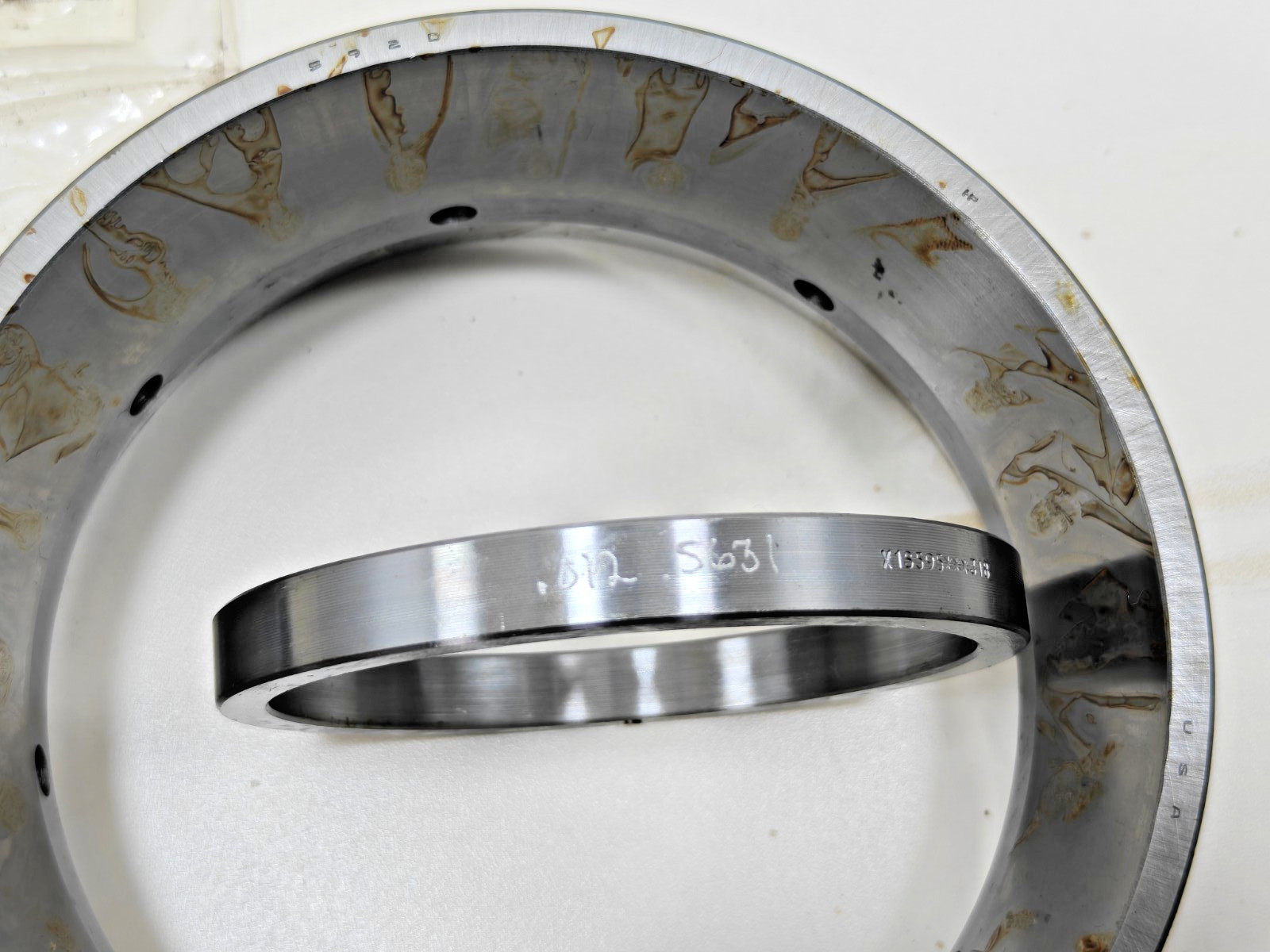 595 592D Timken Double Tapered Roller Bearing Twin Disc M2670 / 595 592D X1S-595