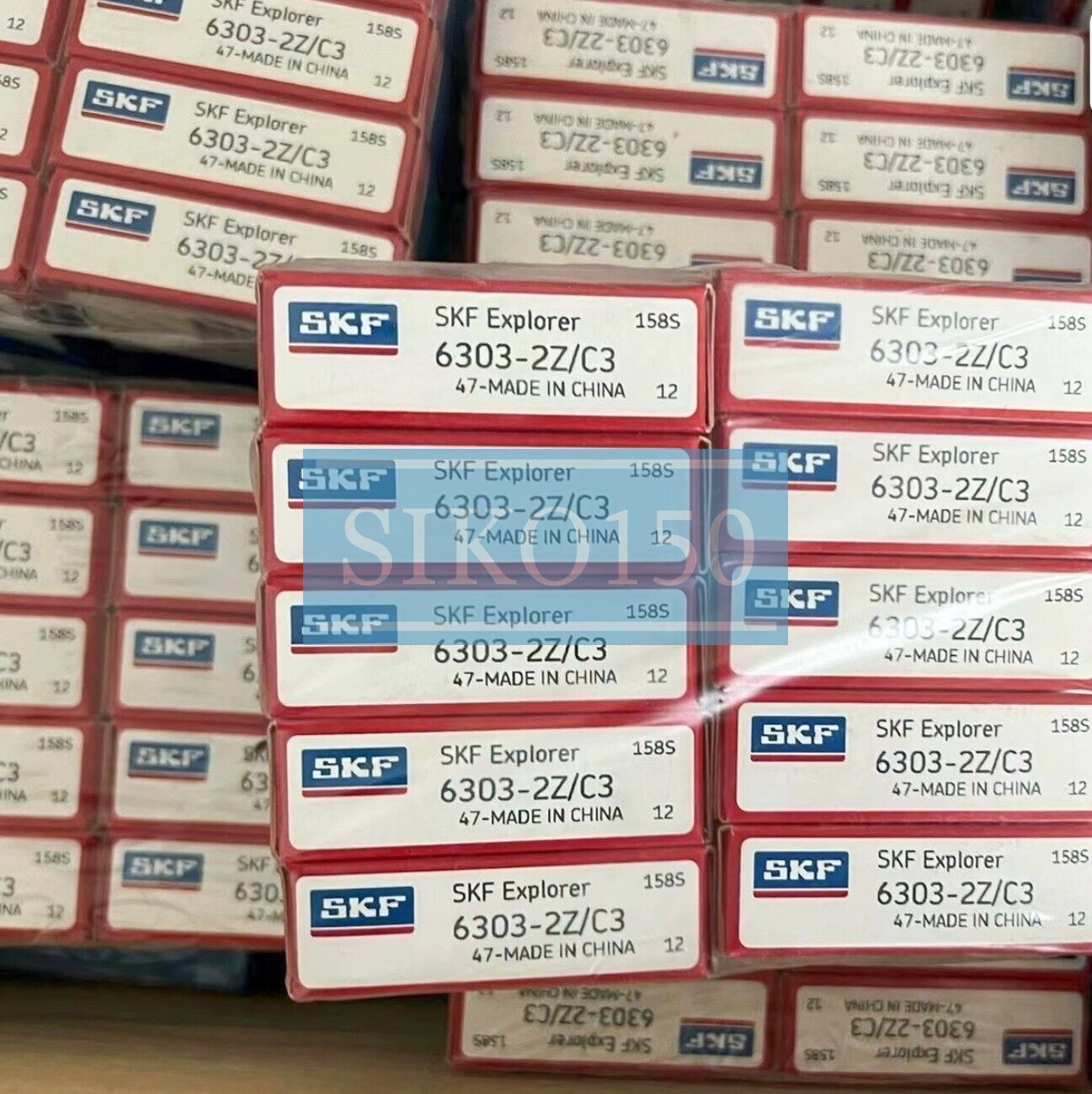 1PC SKF 6303-2Z/C3 Deep Groove Ball Bearing #SK