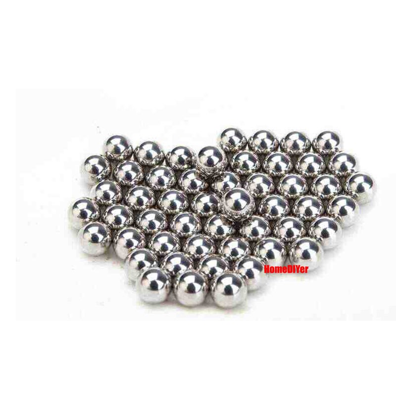 GCR15 G5 Ball Bearings Solid Steel Balls High Precision Diameter 1mm- 18.256mm