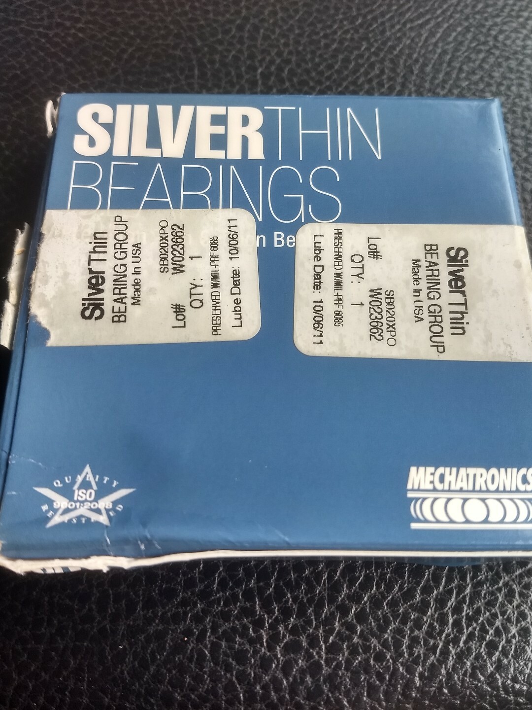 Mechatronics Silver Thin SB020XPO Precision Thin Section Bearing New