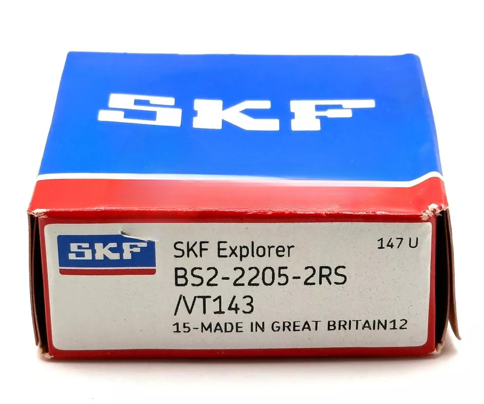 SKF BS2-2205-2RS/VT143 Sealed Spherical Roller Bearing 25x52x23 (mm)