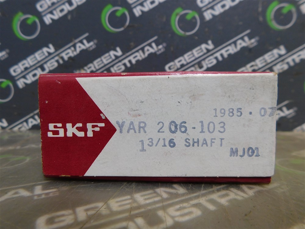 NEW SKF YAR 206-103 Insert Ball Bearing 1.1875 in Bore 1-3/16 in