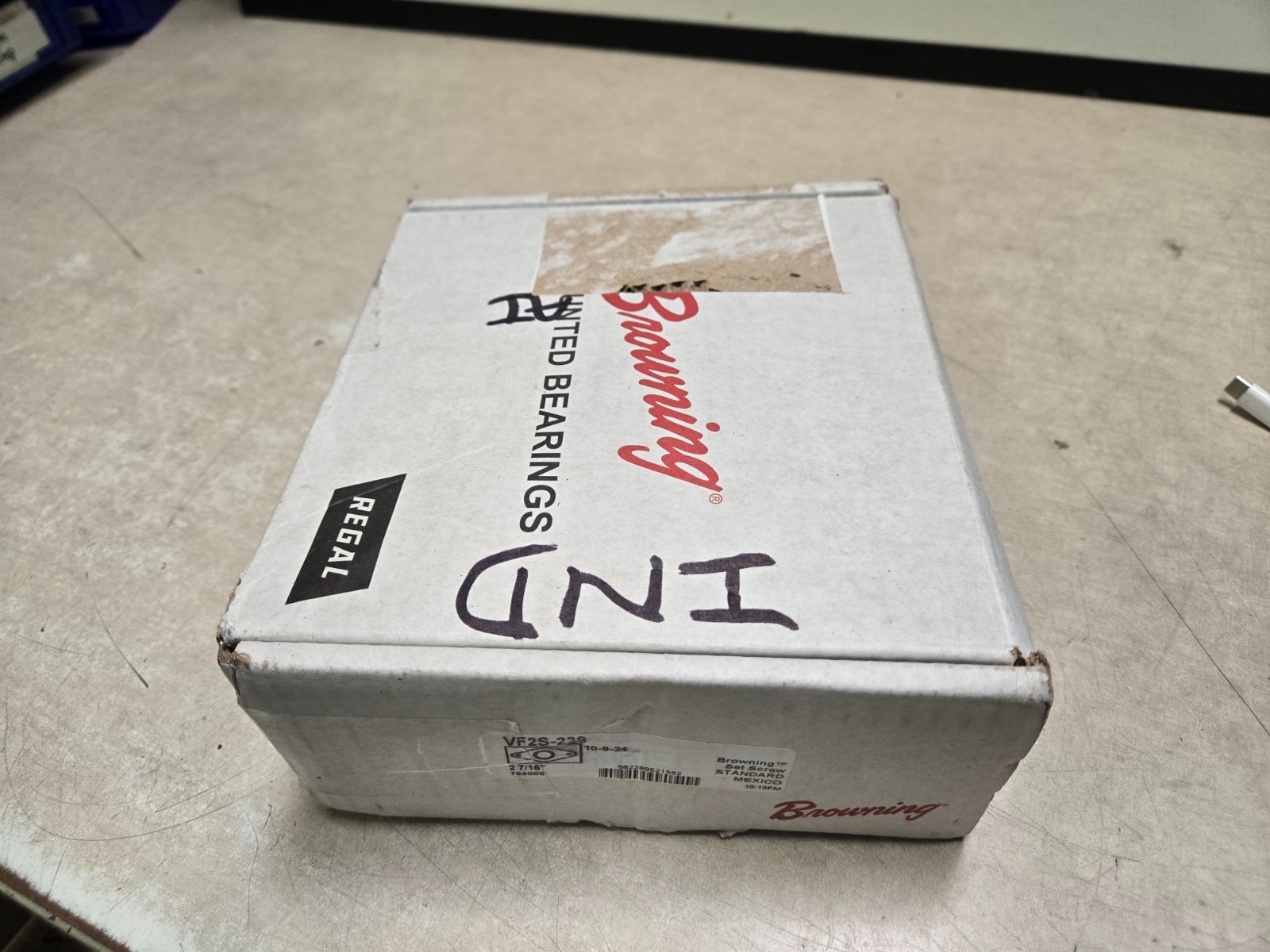 NEW OPEN BOX BROWNING 2-BOLT FLANGE BEARING 2-7/16″ BORE VF2S-239