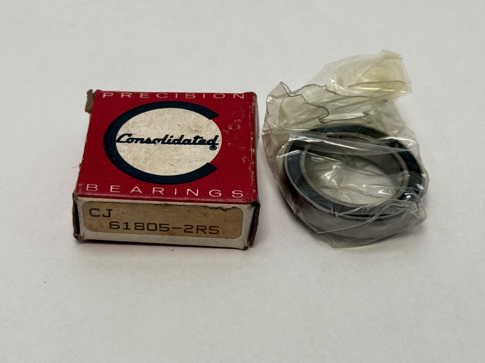 Cons 61805-2RS Bearing Open 6805 61805RS 618052RS 25x37x7 mm