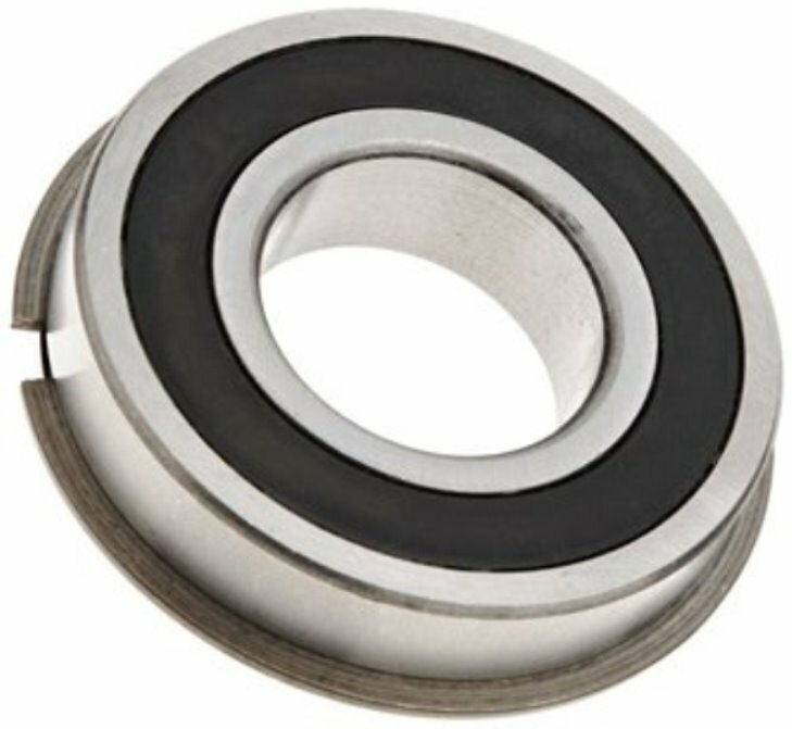 6203-2RSNR SEALED WITH SNAP RING 100 PCS FACTORY NEW BEARINGS SHIPS FROM U.S.A.