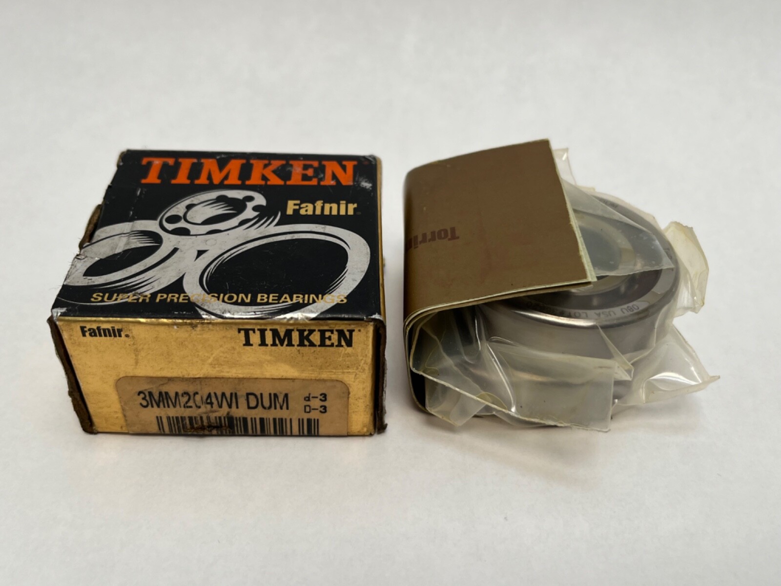 Fafnir 3MM204WI-DUM Bearing 7204-E 7204-A 3MM-204-WI-DUM 20x47x14 mm 2 Pcs