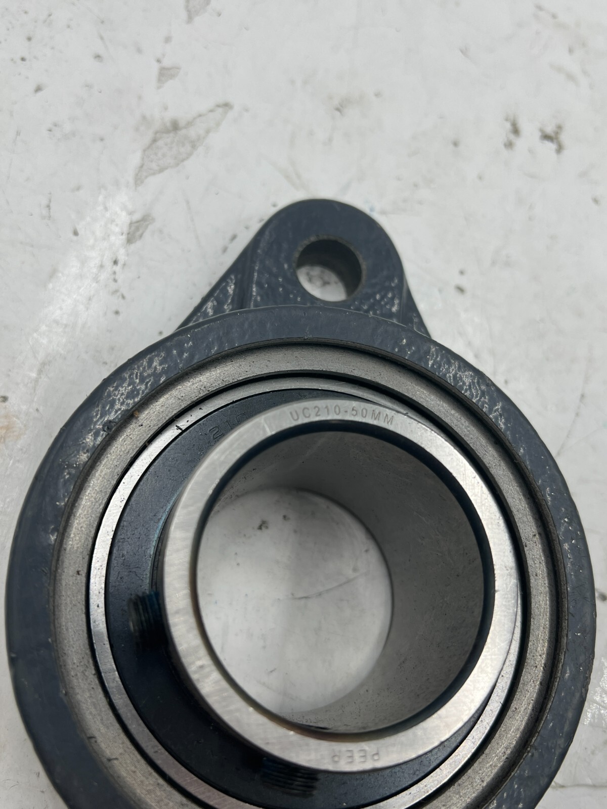 PEER OEM 2-Bolt Mounted Ball Bearing, Cast Iron 50mm Bore Dia UC210-50MM